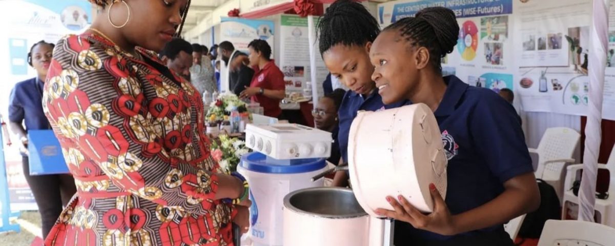 EMoS Student at Innovation Week Dodoma